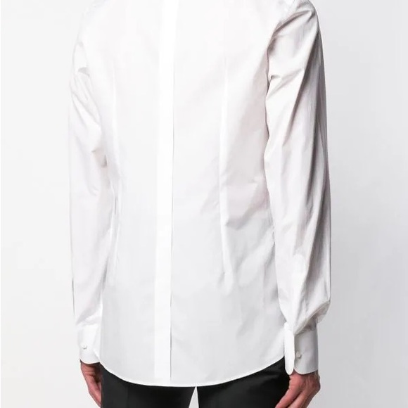Dolce & Gabbana classic poplin tuxedo shirt - Picture 4 of 13